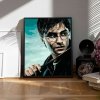 Malowanie Po Numerach Zestaw Harry Potter i Różdżka 40x50